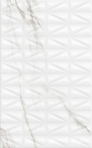 Керамическая плитка Unitile Микс  бел низ 02 25x40 Белый 