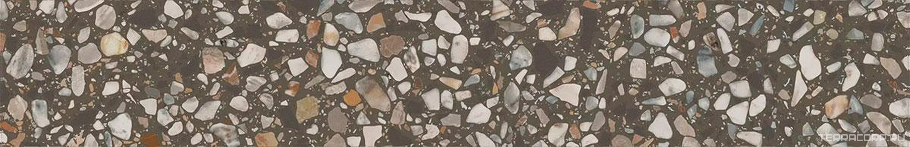 Ступени Kerama Marazzi Бричиола Подступенок  коричневый матовый обрезной 60x10,7x0,9 Коричневый 