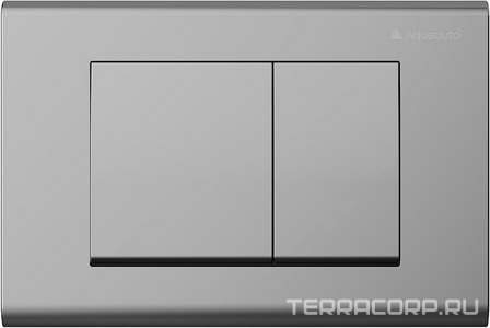 Компл.: унитаз подвесн.,безободк.,525х360мм,цв.белый глянц., сиденье с микролиф,,инстал. д/унит., крепёж, клавиша смыва Quadrado цв.хром,  ZZ Aqueduto Cone AQDS017