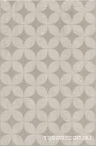 Керамическая плитка Kerama Marazzi Туф Декор  бежевый светлый глянцевый 20x30 Бежевый 