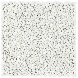 Natural Stone Motion Small White XX |30x30