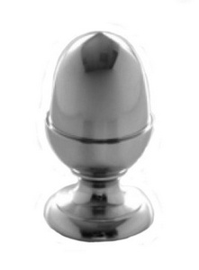 Декор 1ШТ.! "Шишка" на верх (торец) профиля душ. кабин/дверей, (цв.хром), Devon&Devon ZZ Devon & Devon Savoy CQDEC2CR