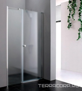 Душевая дверь1200x1950 мм, ПРАВАЯ, стекло-Punto,профиль-хром,  ZZ Cezares Elena ELENA-W-B-11-60+60-P-Cr-R