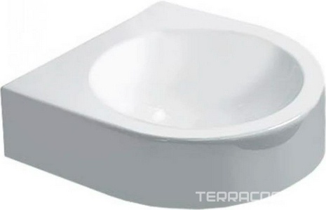 Раковина  360х380мм, с намеченным отверстием под смеситель, крепл. в компл.,  ZZ Duravit Architec 076635 00 00