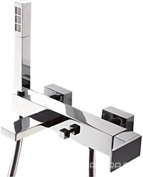 Смеситель для ванны, шланг, лейка в компл., (цв. хром) Q KL