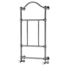 Полотенцесушитель 574хh1080х132мм, подвод воды int.510мм, (ГВС, 8 bar, 280Вт), (БЕЗ вент набора трубок, адапт Carlo Poletti), (цв.хром), Exclusive XX