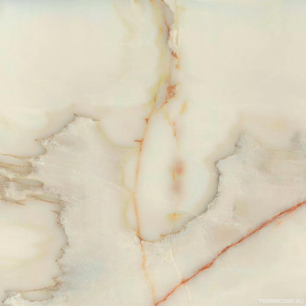 Керамогранит Florim Magnum Les Bijoux De Rex Onyx Blanche Glossy 120x120 Комбинированный, фото 4