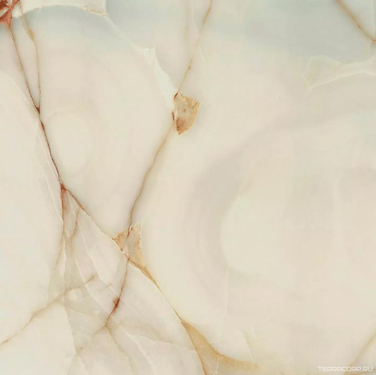 Керамогранит Florim Magnum Les Bijoux De Rex Onyx Blanche Glossy 120x120 Комбинированный, фото 6
