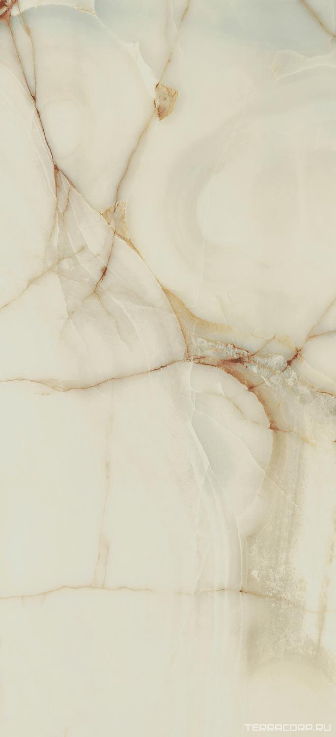 Керамогранит Florim Magnum Les Bijoux De Rex Onyx Blanche Glossy 120x280 Комбинированный, фото 5