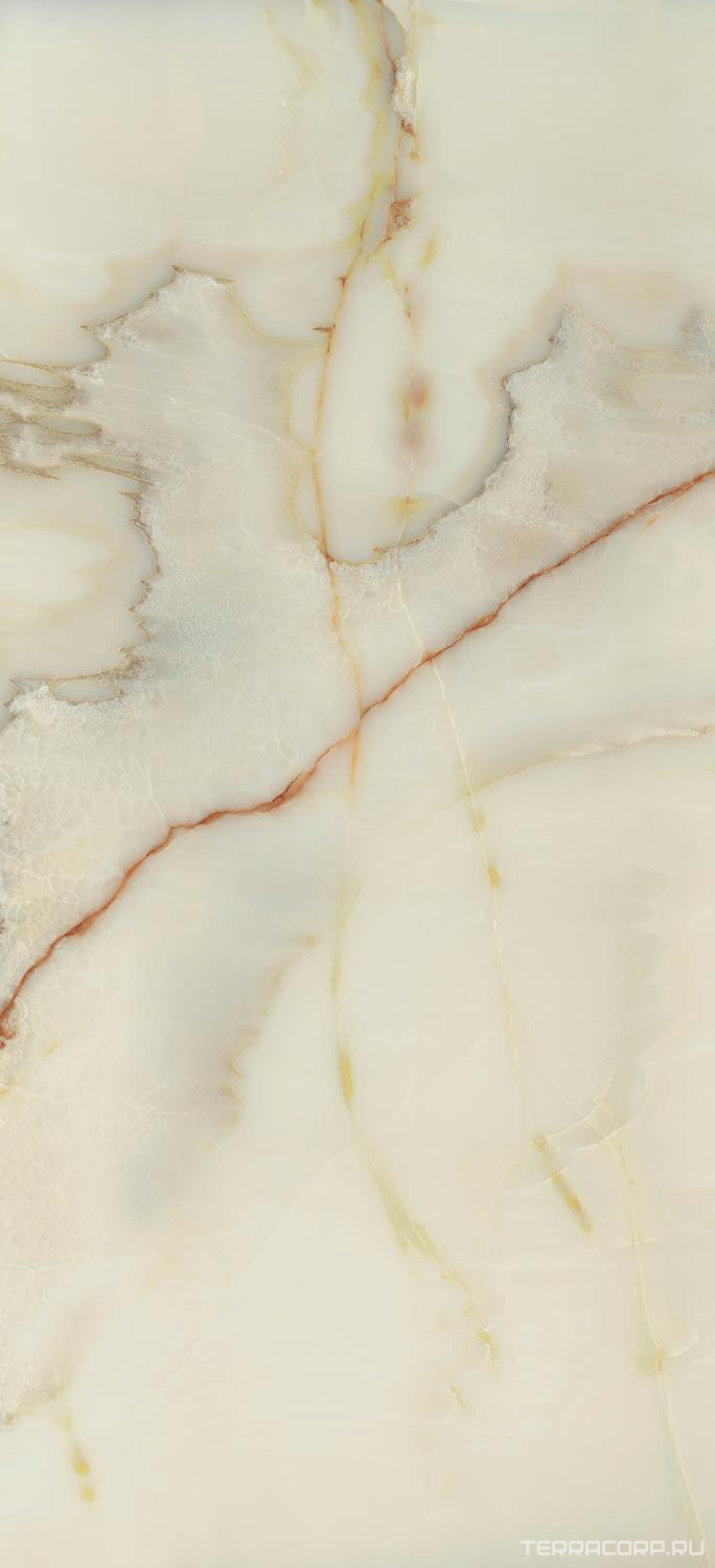 Керамогранит Florim Magnum Les Bijoux De Rex Onyx Blanche Glossy 120x280 Комбинированный, фото 4