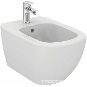 Биде подвесное 360х530мм, крепёж в компл., (цв.белый матовый),  ZZ Ideal Standard Tesi T3552V1