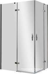 BERGAMO-W-AH-2-100/90-C-Cr-L Душевой уголок | ZZ