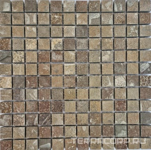 Мозаика Спектр-М Натуральный камень Мозаика из камня на сетке SL20-363-23 30.5x30.5 Комбинированный 