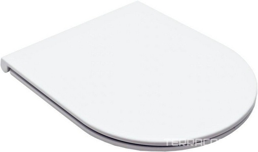 Сиденье для унитаза, с микролифтом, быстросъёмное,  ZZ BelBagno Flay-R BB870SC