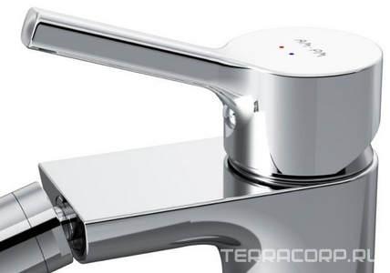 Смеситель для биде ,  с донным клапаном, излив 100 мм, хром KL AMPM X-Joy F85B83100