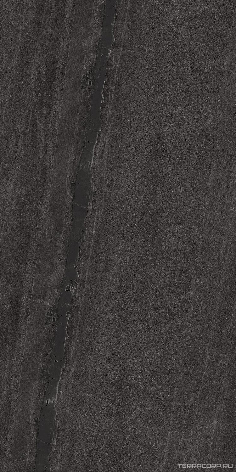 Керамогранит Golden State Stone Collection Amazon Dark Grey Mat.KL 60х120 Серый, фото 3