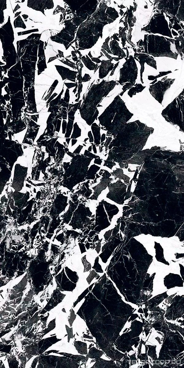 Керамогранит Florim B&W Marble Fragment Nat 60x120 Черный, фото 4