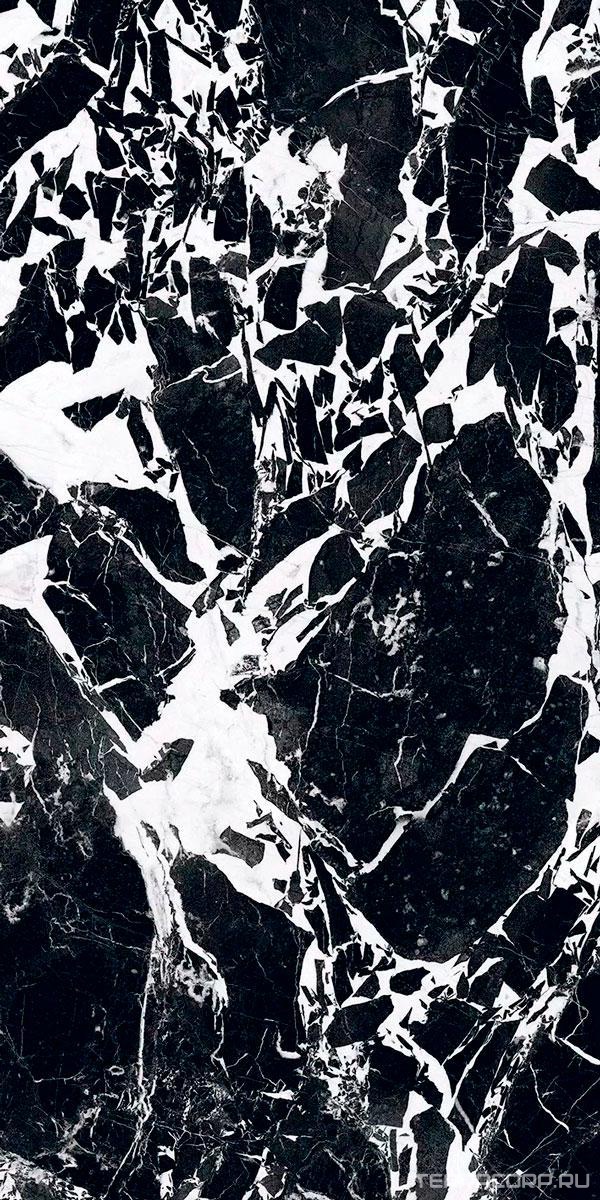 Керамогранит Florim B&W Marble Fragment Nat 60x120 Черный, фото 6