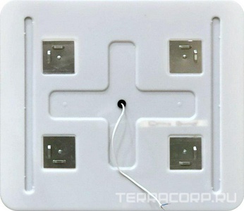 Зеркало 1000x30x800мм, реверс., с встроен.по периметру светильником, кнопочным выключателем, 12W, 220-240V, BelBagno ZZ BelBagno Универсал SPC-GRT-1000-800-LED-BTN