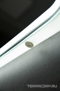 Зеркало 1000x30x800мм, реверс., с встроен.по периметру светильником, кнопочным выключателем, 12W, 220-240V, BelBagno ZZ BelBagno Универсал SPC-GRT-1000-800-LED-BTN