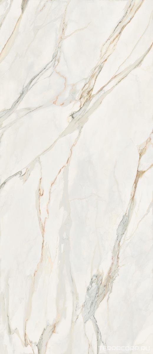 Керамогранит Gardenia Orchidea La Marmoteca Calacatta Elegance Soft 120x280 Бежевый, фото 6