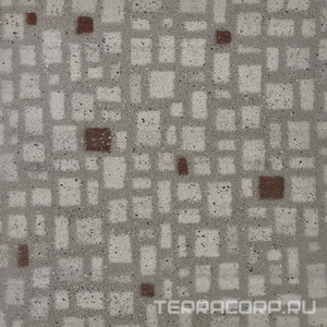 Керамогранит Leonardo Overcome MAP RED 120G RM (п.п.) 120x120 Комбинированный 