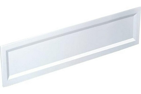 Экран для душевого поддона, фронтальный, прямой, 120хh24см, (акрил цв.белый), RGW ZZ RGW Универсал 16231211-02-A