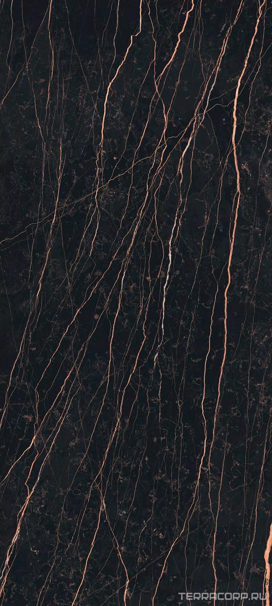 Керамогранит Florim Prexious of Rex Thunder Night Matte 80x180 Черный, фото 6