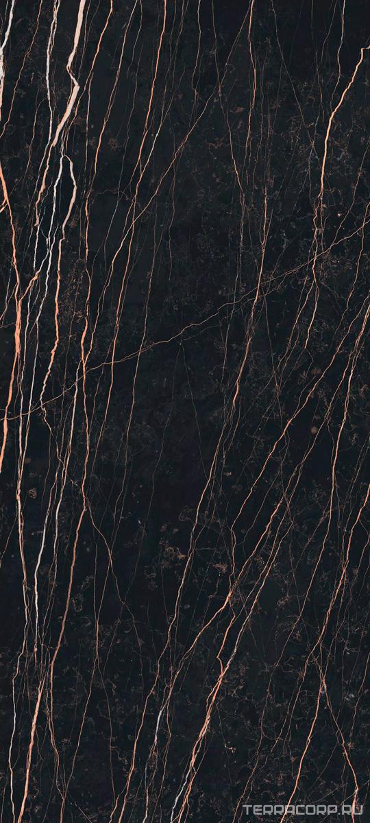 Керамогранит Florim Prexious of Rex Thunder Night Matte 80x180 Черный, фото 7