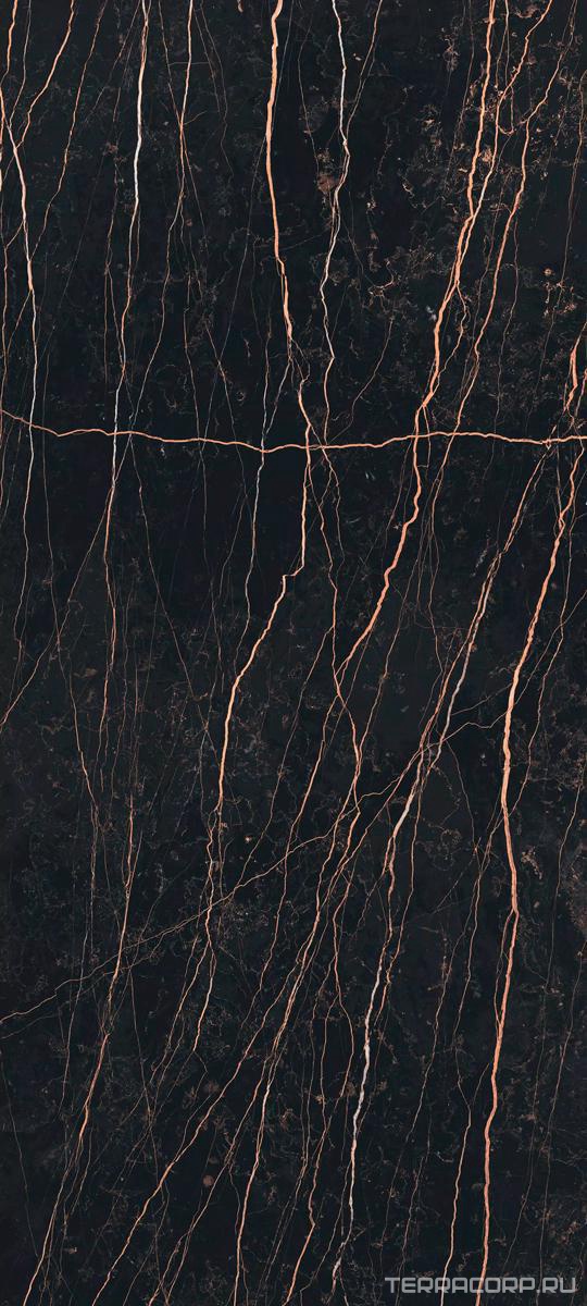 Керамогранит Florim Prexious of Rex Thunder Night Matte 80x180 Черный, фото 3
