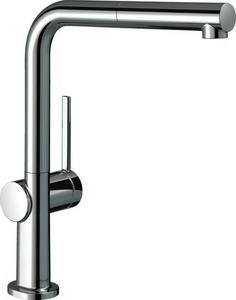 Смеситель для кухни, 270, с вытяжным изливом 1jet, (цв.хром),  Hansgrohe Talis M54 72808000