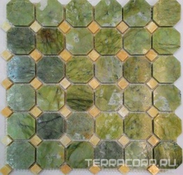 Мозаика из камня на сетке М20-217Р ZZ |30.5x30.5