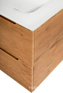 База под раковину подвесная с 2 выдвиж ящиками, 71х39хh51,5см, (без раковины), (цв.Rovere Nature),  ZZ BelBagno Etna 39 ETNA39-700/390-2C-SO-RN-P