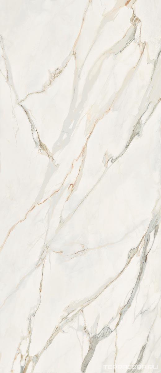Керамогранит Gardenia Orchidea La Marmoteca Calacatta Elegance Lux 120x280 Бежевый, фото 6