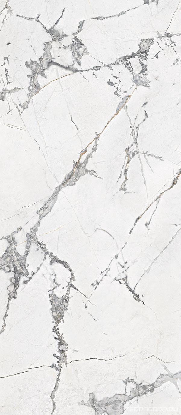 Керамогранит Sadon Canova Invisible White Lappato 120x280 Белый, фото 3