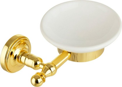 Мыльница настенная, (цв.золото),  ZZ Migliore Mirella 17308