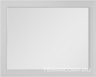 Зеркало 800x25x600мм, с встроен.по периметру LED подсветкой, выкл. датчик движения, (цв.белый матовый), Cubo ZZ