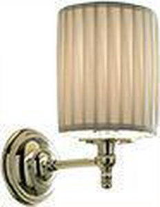 Светильник 115х190хh245мм, (держатель цв. латунь, абажур цв.белый),  ZZ Devon & Devon Daisy 2 DEDAISY2OT Bianco