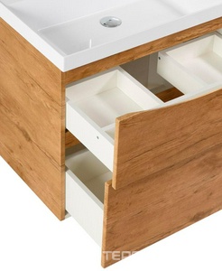 База под раковину подвесная с двумя выкатными ящиками 600x450x600 мм, цвет Rovere Nature,  ZZ BelBagno Marino MARINO-H60-600-2C-SO-RN-P