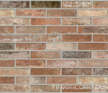 Керамогранит Dado Ceramica Brickone  Vecchia Firenze7,4x31 Коричневый 