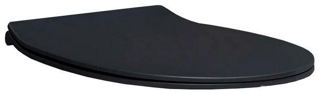 Сиденье для унитаза, с микролифтом, (цв.черный матовый),  ZZ Allen Brau Fantasy 4.11005.31