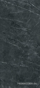 Керамогранит Benadresa Tessino  Black Natural 6 mm 120x260 Черный 