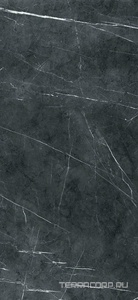 Керамогранит Benadresa Tessino  Black Natural 6 mm 120x260 Черный 