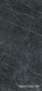 Керамогранит Benadresa Tessino  Black Natural 6 mm 120x260 Черный 