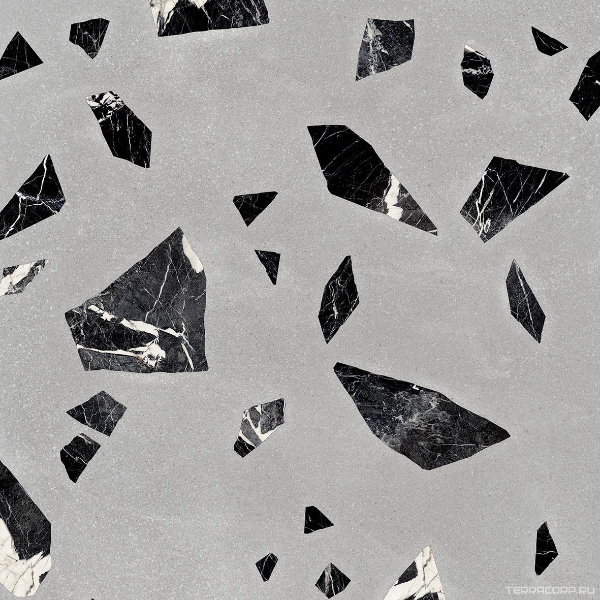 Керамогранит Ergon Medley Grey Rock nat.rett.ZZ60x60 Серый, фото 7