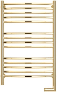 Полотенцесушитель " 2.0" 800x500 мм, прямая перекладина, электрический, пульт справа, в компл. 4 телескоп.кроншт. цвет золото ZZ Сунержа Богема 03-5205-8050