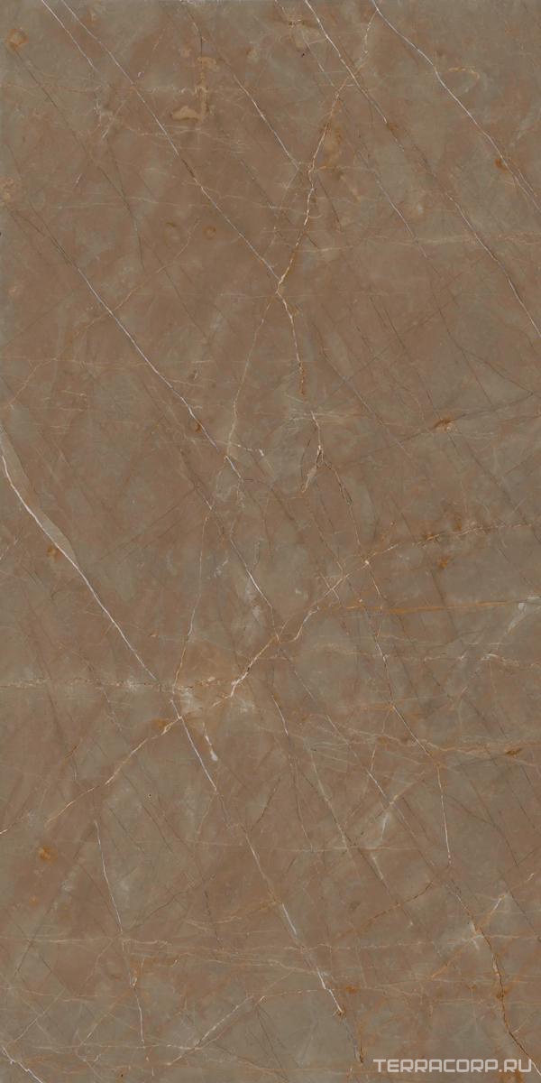 Керамогранит Ariostea Ultra Marmi Pulpis Bronze Lucidato (Shiny) 6 mm 150x300 Коричневый, фото 4