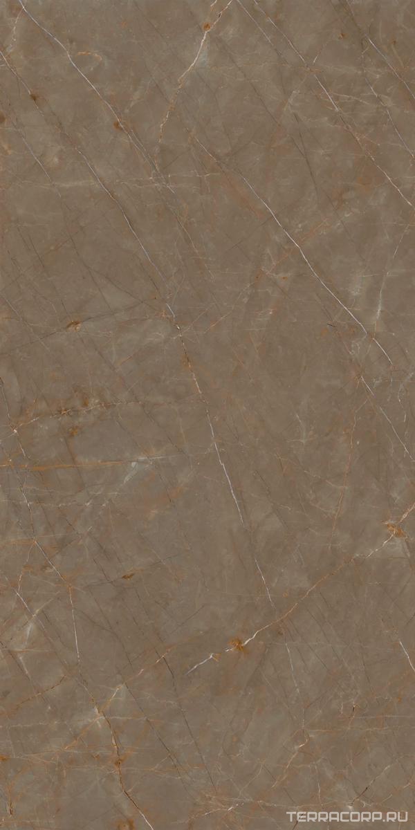 Керамогранит Ariostea Ultra Marmi Pulpis Bronze Lucidato (Shiny) 6 mm 150x300 Коричневый, фото 7