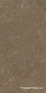 Керамогранит Ariostea Ultra Marmi Pulpis Bronze Lucidato (Shiny) 6 mm  150x300 Коричневый 