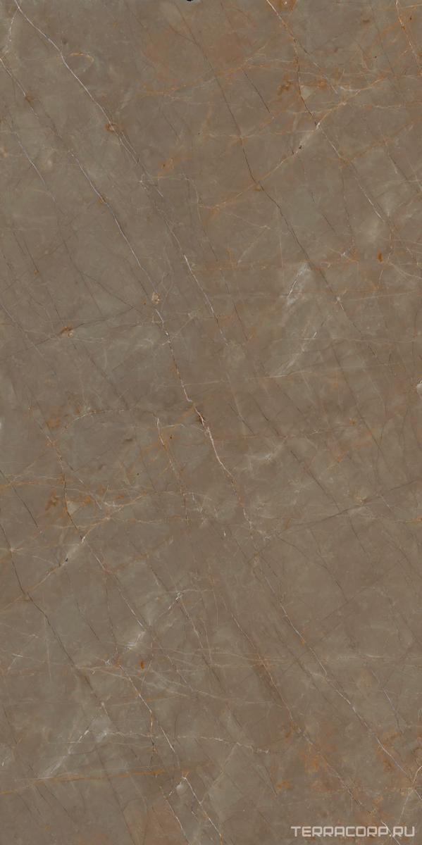 Керамогранит Ariostea Ultra Marmi Pulpis Bronze Lucidato (Shiny) 6 mm 150x300 Коричневый, фото 6